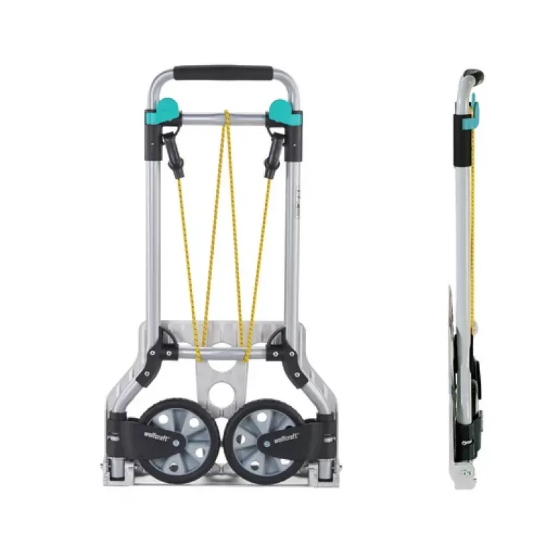 wolfcraft TS 600 aluminium steekwagen, 70 kg, zwart 5505000