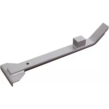 Wolfcraft trekijzer 6928000 - gereedschap voor het leggen van laminaat- en parketvloeren, 350 mm, staal met viltonderzijde