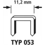 Wolfcraft 2000 brede rug nietjes 2000 stuks 7026000 afmetingen (b x h) 11,2 mm x 6 mm