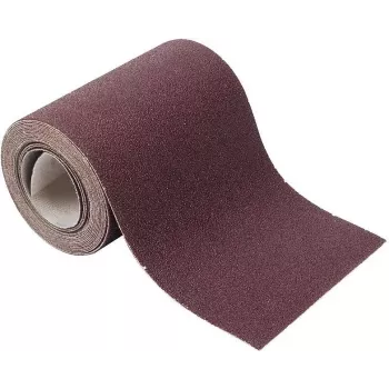 Wolfcraft 1739000 klittenband schuurpapierrol, korrel 60, 115 mm x 4 m