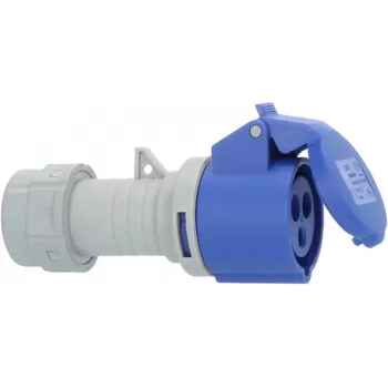 Brennenstuhl 1081020020 CEE-koppeling 16 A 3-polig 230 V IP44 blauw