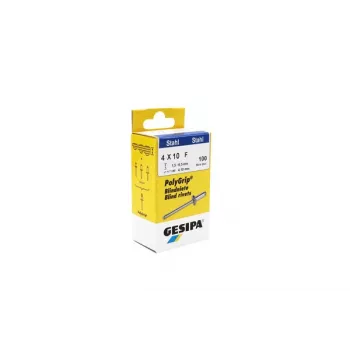 GESIPA PolyGrip® blindklinknagel 4,0 x 10,0 mm staal/staal, 100 stuks 1464884