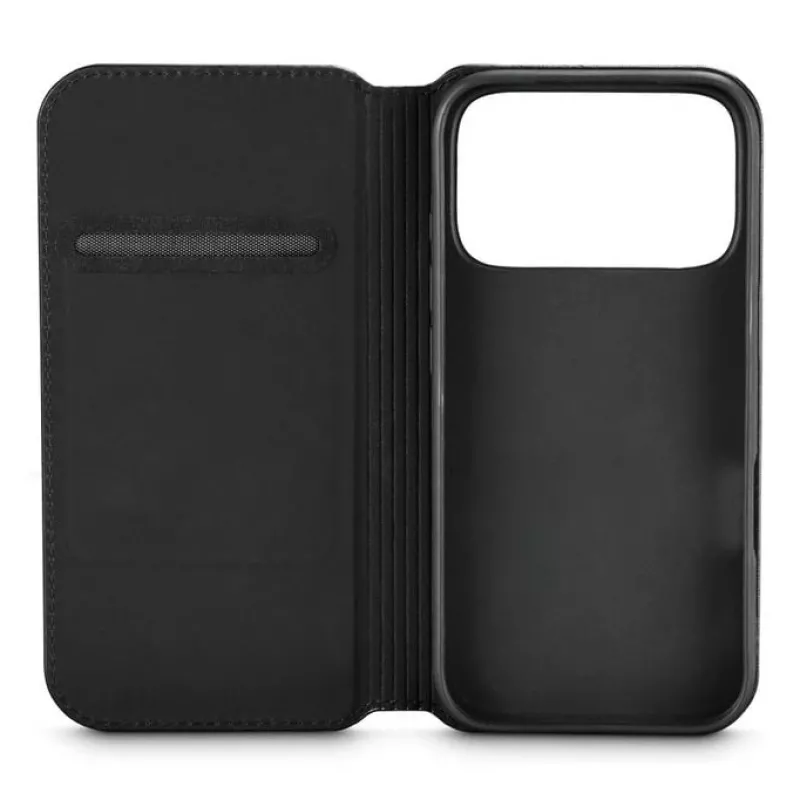 Black Rock Booklet Slim Folio hoes voor Apple iPhone 17 Pro, zwart 00080398