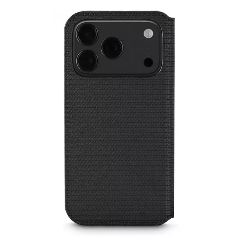 Black Rock Booklet Slim Folio hoes voor Apple iPhone 17 Pro, zwart 00080398