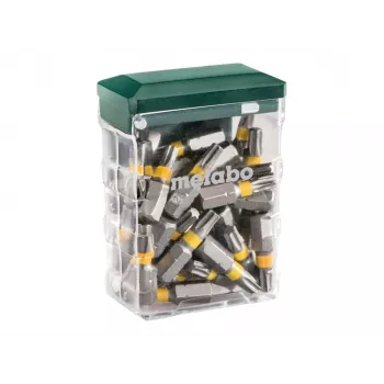 Metabo 626712000 25-delige TX20 Security Torx bit-box met magnetische bithouder