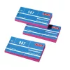 Herlitz dubbelnummerblokken 1-1000, verschillende kleuren, 10 blokken 300010530