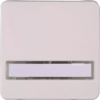 Kopp HK02 wipafdekking met lens, sleutelsymbool, arctisch wit 330513005