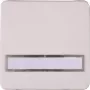 Kopp HK02 wipafdekking met lens, sleutelsymbool, arctisch wit 330513005