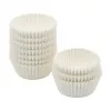 FACKELMANN 21615 muffin- & cupcakevormpjes, vetdicht bakpapier, wit, 5,0 cm diameter, 250 stuks