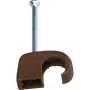 HEINRICH KOPP nagel-kabelclips, bundeldiameter 7-11 mm, bruin, 50 stuks 342706082