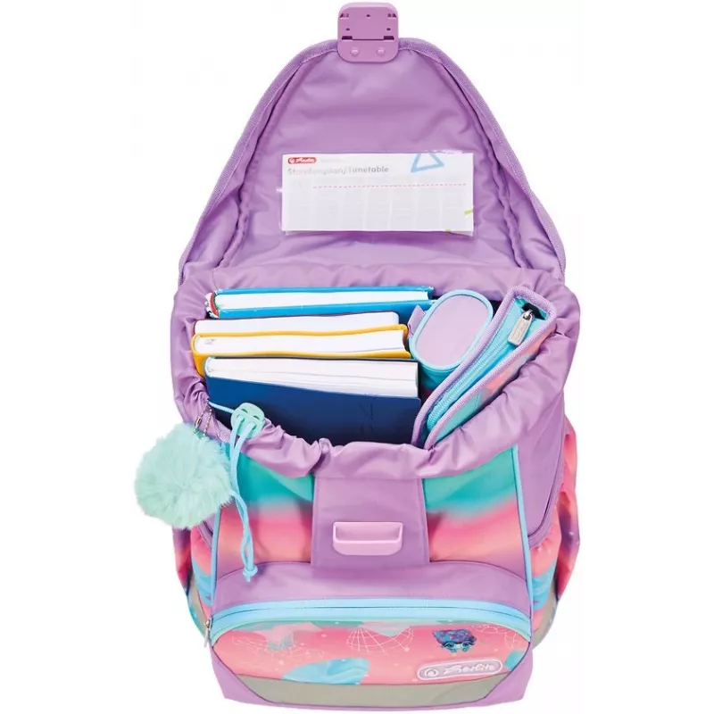 Herlitz Ultralight schooltas-set Seahorse Ocean Lights 6-9 jaar