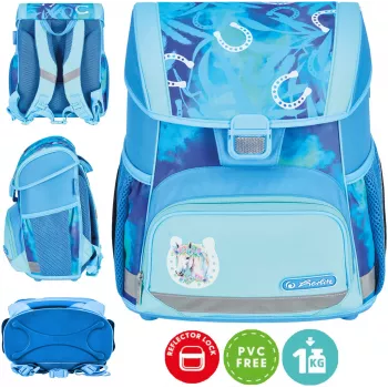 Herlitz schoolrugzak Loop 6-9 jaar met Lucky Horse-motief
