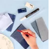 FIMO SOFT jeans-effect modelleerklei-set, ovenhardend, 4 x 25 g (wit, lichtblauw, donkerblauw, grijs) 8025 HTC2