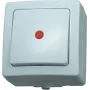 HEINRICH KOPP Paris 2-weg wipschakelaar, inbouw, 250 V AC, 10 A, polarwit 566302004