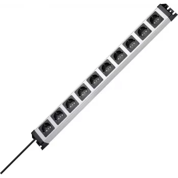 Heinrich Kopp POWERversal 10-voudige stekkerdoos met 1,4 m kabel, wit, 250 V, 3,6 kW 227120011