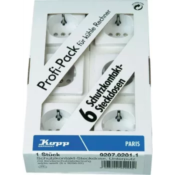 HEINRICH KOPP Paris Schuko stopcontactinzetstuk zuiverwit 920702011