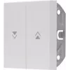 HEINRICH KOPP Schuko-stopcontact 1-voudig opbouw IP44 wit 490388008