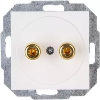 HEINRICH KOPP bananenbus 4mm wit inbouw 16A 30V AC/DC 951629004