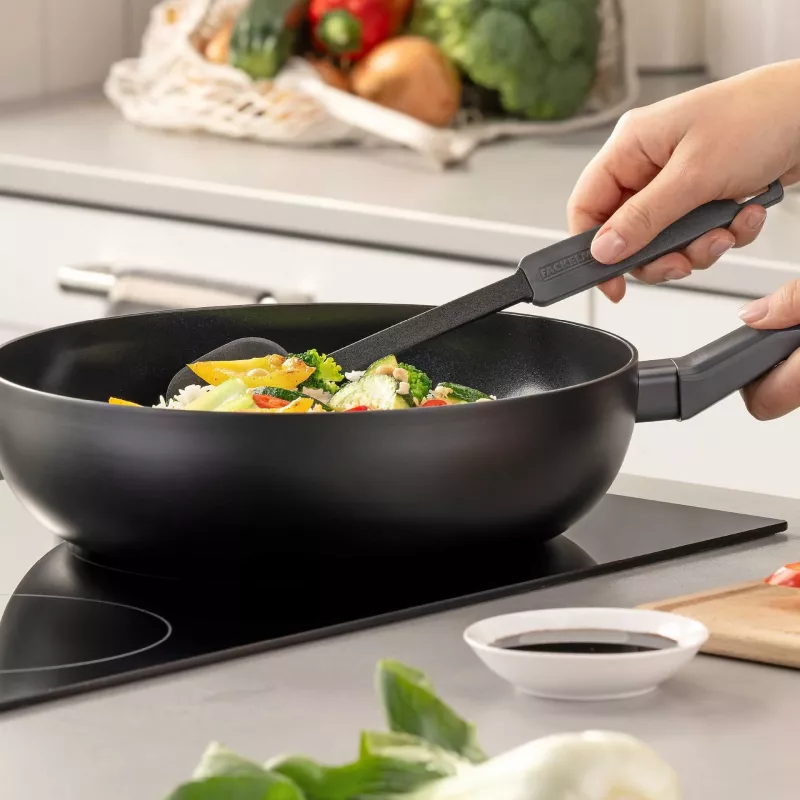 Fackelmann Wokpan Statement Black 28 cm 66084