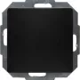 HEINRICH KOPP Paris schakelactor-inzetstuk, zwart mat, 10 A, 230 V AC, inbouw 651350084