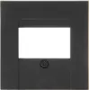 Kopp HK07 TAE-afdekking, matzwart, 1-voudig 373150009