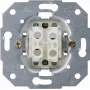 HEINRICH KOPP rolluikschakelaar-inzetstuk HK05/HK07 aluminium 250V 10A 504500004