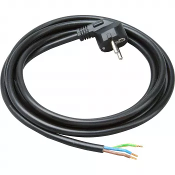 HEINRICH KOPP 147703019 netsnoer, zwart, 3 m, CEE 7/7 naar IEC C13