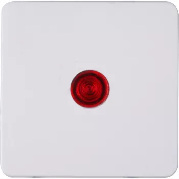 HEINRICH KOPP HK02 vlakke wipafdekking met lens, rood 331114005