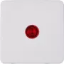 HEINRICH KOPP HK02 vlakke wipafdekking met lens, rood 331114005