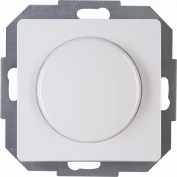 Kopp PARIS 843402085 Druk-wisselschakelaar met LED-dimmer, arctisch wit