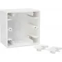 Kopp HK02 opbouwbehuizing 1-voudig arktiswit 375102008