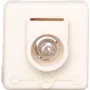 Kopp BlueElectric schakelaar-inzet wit 10A 250V 1-polig 325900005
