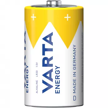 Varta Longlife Power alkaline D-batterij LR20 1,5V blisterverpakking met 2 stuks 04120229422