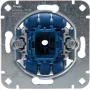 HEINRICH KOPP 507700003 inbouw-wisselschakelaar-inzet, aluminium, 250V, 10AX, IP20, schroefklemmen, afdekking en raam niet inbegrepen