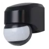 HEINRICH KOPP 823805017 PIR-bewegingsmelder, wandmontage, zwart, 180°, 12 m bereik, IP44