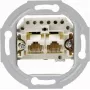 HEINRICH KOPP aluminium UAE/IAE/ISDN centraalplaat inzet 33369401