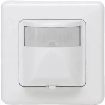HEINRICH KOPP 808413011 infrarood-bewegingsmelder, bedraad, wandmontage, wit, 180° PIR, 12 m bereik, IP44
