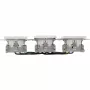 HEINRICH KOPP HK07 KombiQuick 3-voudig inbouw stopcontact, horizontaal, zuiverwit 133329009
