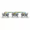 HEINRICH KOPP HK07 KombiQuick 3-voudig inbouw stopcontact, horizontaal, zuiverwit 133329009