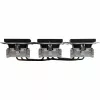 HEINRICH KOPP HK07 KombiQuick 3-voudig horizontale Schuko-stopcontact inzet antraciet 133315008