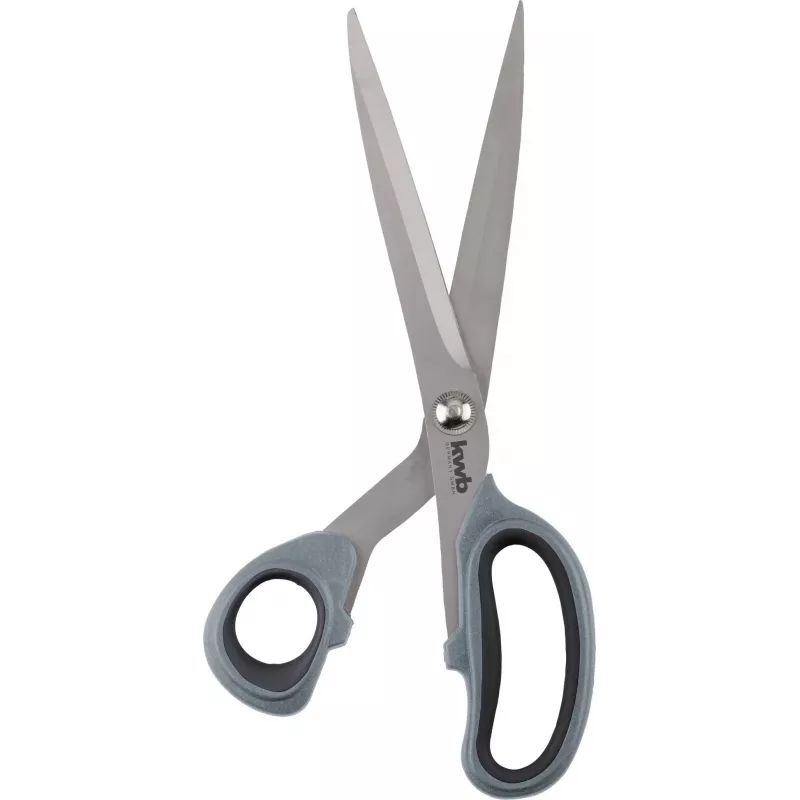 KWB 020923 universele schaar met roestvrijstalen bladen en softgrip-handgreep, 200 mm