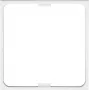 Kopp HK07 EL 07 Tussenframe voor inzetstukken van 50x50 mm, wit (405629008)