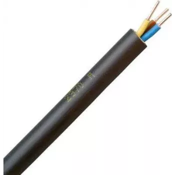 HEINRICH KOPP NYY-J 3G1,5 mm² grondkabel 25 m zwart 153325009