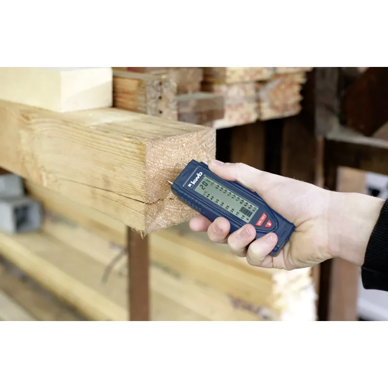 KWB vochtigheidsmeter 012100 digitale LCD pen-type voor hout en bouwmaterialen