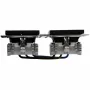 HEINRICH KOPP HK07 KombiQuick 2-voudige horizontale contactdoos met randaarde, antraciet 133715000