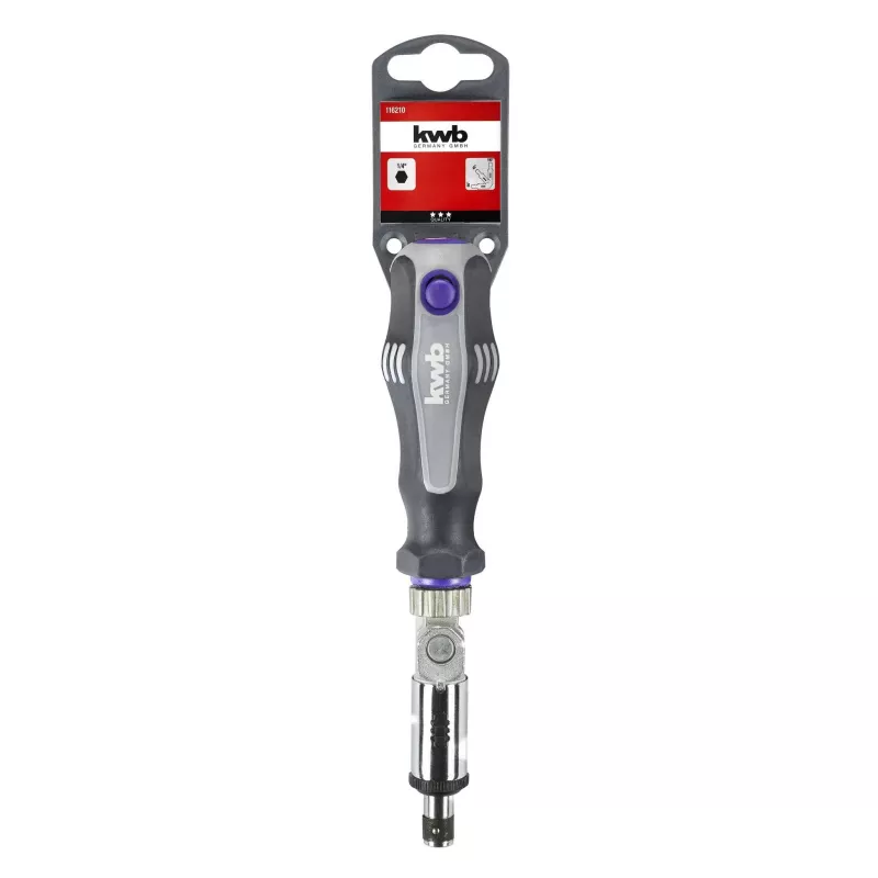 kwb 1/4 inch bitschroevendraaier met magnetische bithouder (116210)
