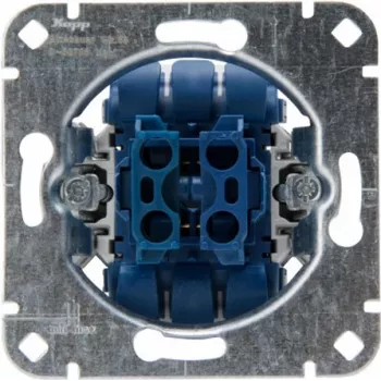 HEINRICH KOPP 508500008 inbouw jaloezieschakelaar-inzetstuk 250V 10A IP20 aluminium
