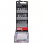 kwb 107420 16-delige schroevendraaier-bit-set met vasthoudfunctie, 25 mm, 1/4 inch zeskant