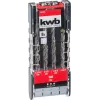 kwb 109145 Carbide steen-spiraalboor-set, 8-delig, 3-10 mm