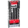 kwb 109145 Carbide steen-spiraalboor-set, 8-delig, 3-10 mm